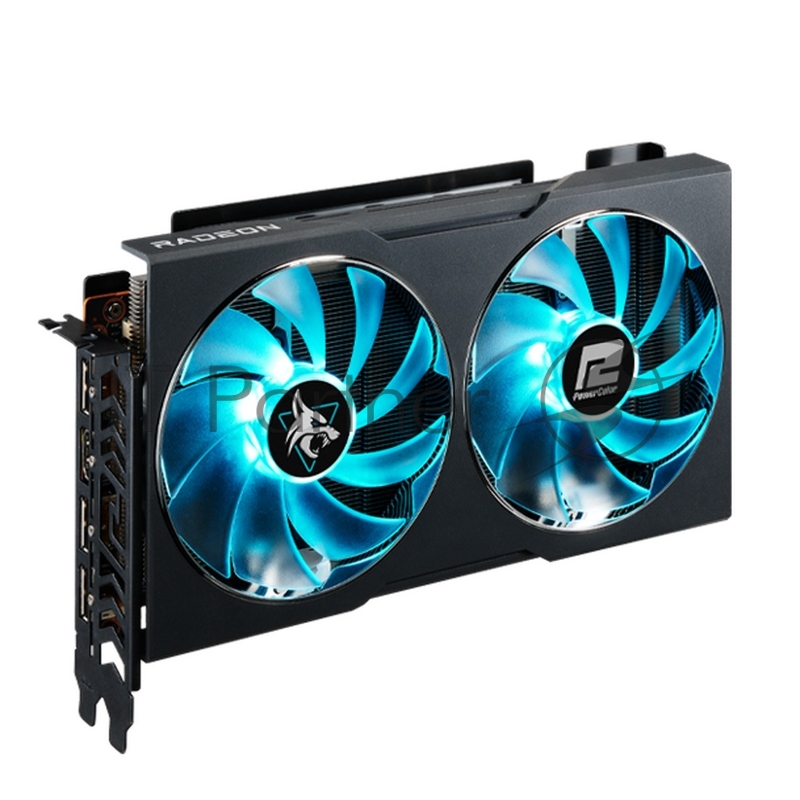 Видеокарта PowerColor RX7600 Hellhound 8GB GDDR6 128-bit DPx3 HDMI 2FAN RTL