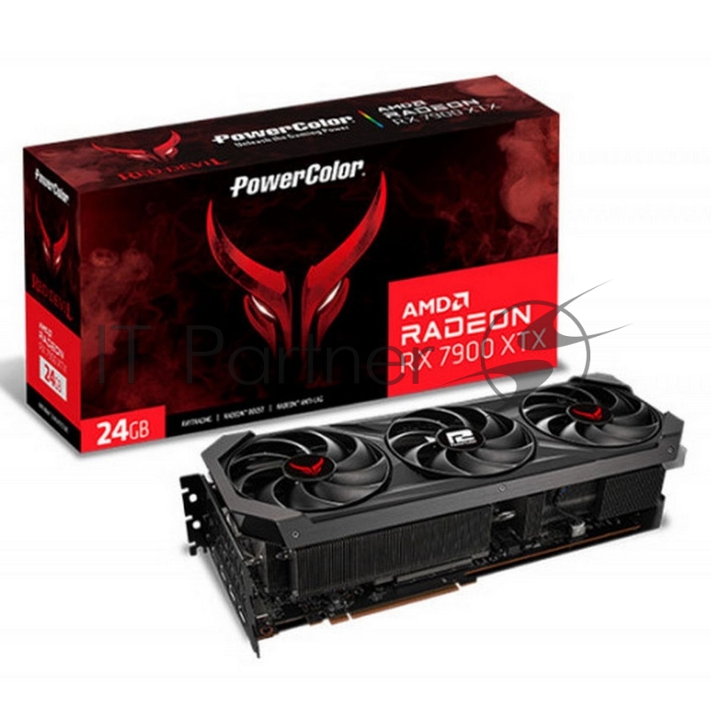 Видеокарта PowerColor RX7900XTX Red Devil 24GB GDDR6 384bit 3xDP HDMI 3FAN RTL