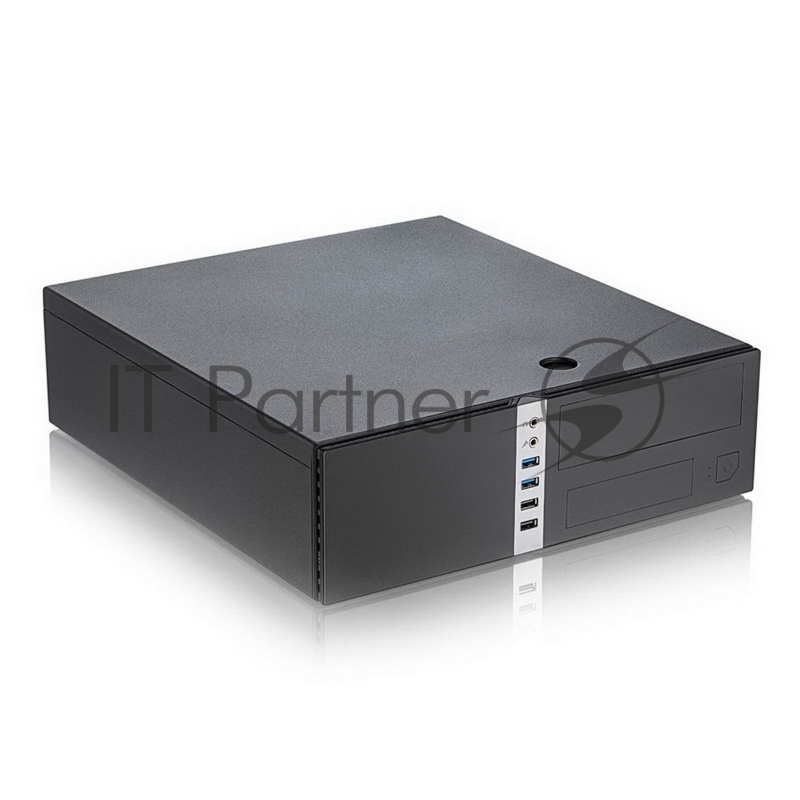 Корпус Foxline FL-203-GT-300 mATX case black, w/PSU TFX 300W 80+ bronze, w/2xUSB2.0+2xUSB3.0, w/pwr cord, w/ 8cm FAN