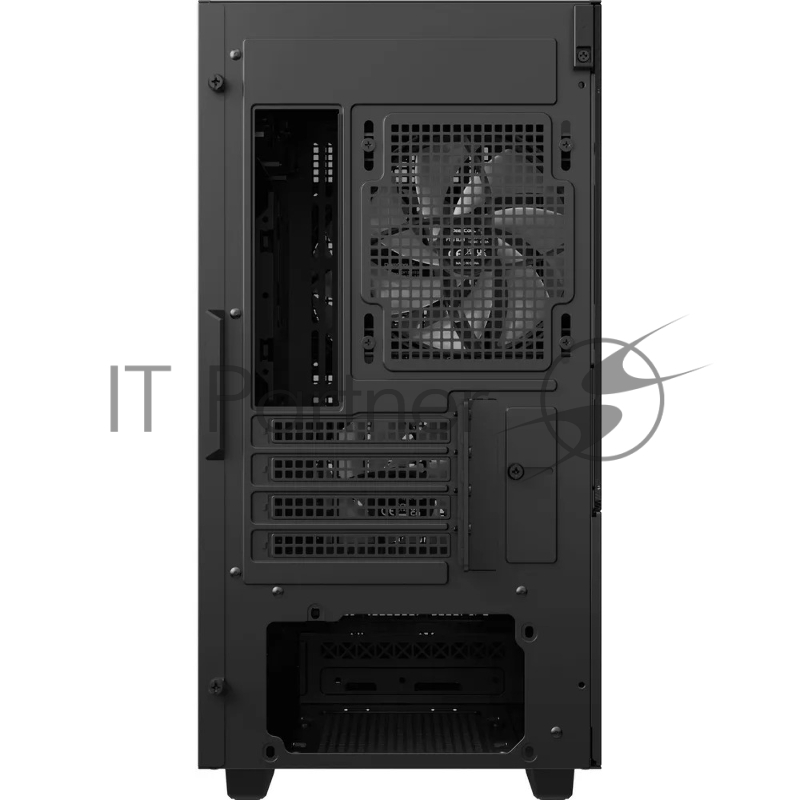 Корпус ПК без блока питания/ Deepcool Case CH360, 1xUSB3.0, 1xType-C, 2x140 ARGB fan, 1x120ARGB fan, mATX, Black