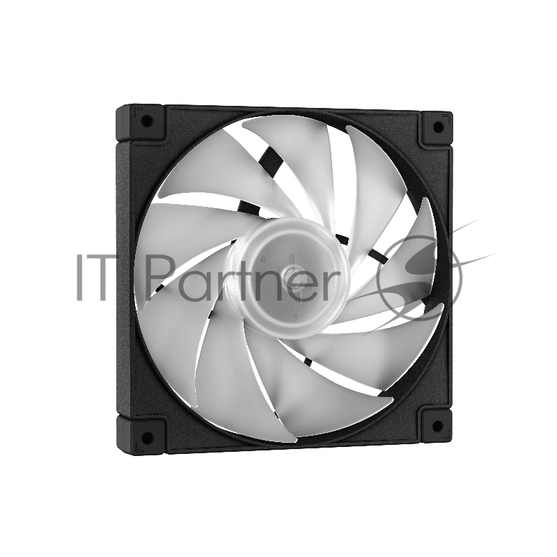 Корпус ПК без блока питания/ Deepcool Case CH360, 1xUSB3.0, 1xType-C, 2x140 ARGB fan, 1x120ARGB fan, mATX, Black