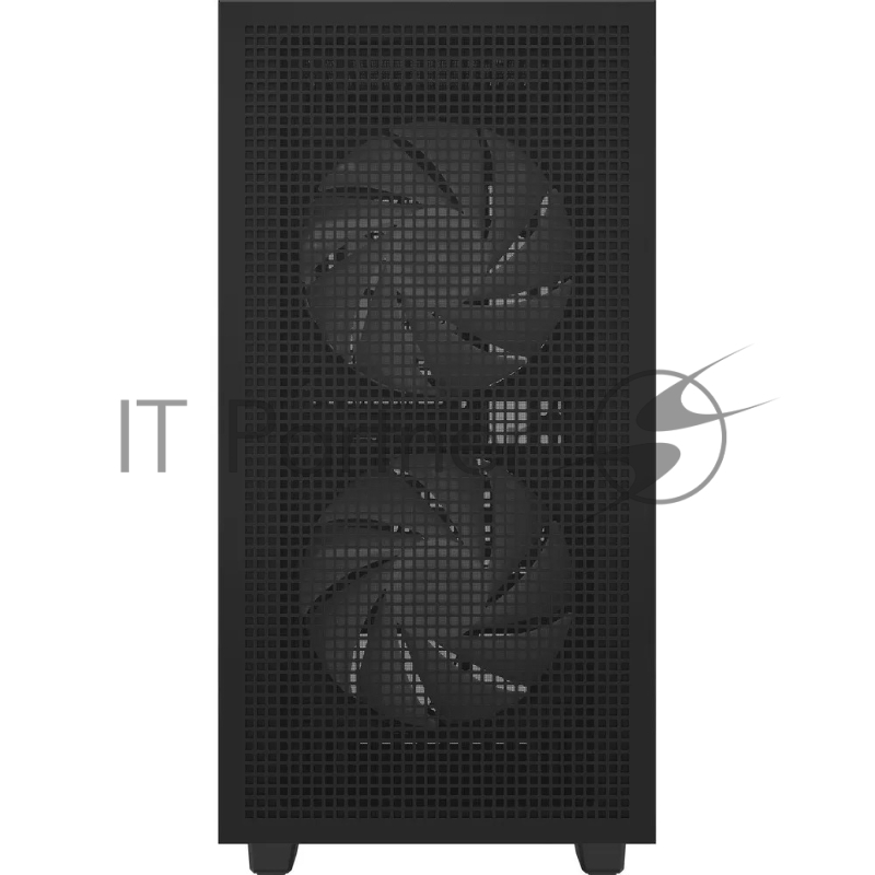 Корпус ПК без блока питания/ Deepcool Case CH360, 1xUSB3.0, 1xType-C, 2x140 ARGB fan, 1x120ARGB fan, mATX, Black