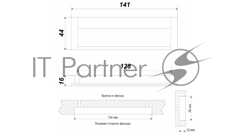 Корпус Qumo Aluminum case with double black 2-wire fans, Raspberry Pi 5B, black(RS056)