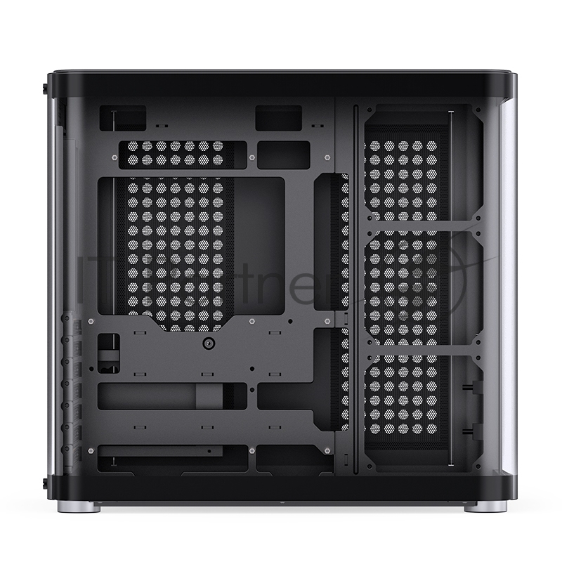 Корпус без блока питания/ Корпус JONSBO TK-2 Black ATX без БП, mini-ITX, micro-ATX, ATX, черный