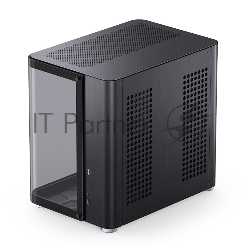 Корпус без блока питания/ Корпус JONSBO TK-2 Black ATX без БП, mini-ITX, micro-ATX, ATX, черный