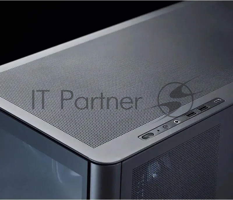 Корпус без блока питания/ Корпус JONSBO D300 Black MATX без БП, боковая панель из закаленного стекла, mini-ITX, micro-ATX, черный