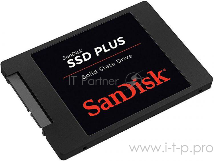 SSD диск 120ГБ 2.5 SanDisk SSD Plus SDSSDA-120G-G27 (SATA III)