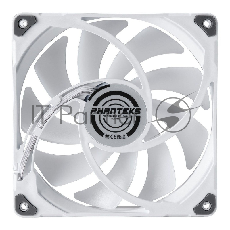 Комплект вентиляторов (3шт.) PHANTEKS M25 DRGB White 140x140x25мм (PWM, 20шт./кор, 500-1800 об/мин, 36.57dBa)