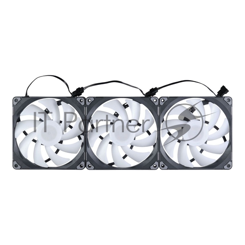 Комплект вентиляторов (3шт.) PHANTEKS M25 DRGB Black 140x140x25мм (PWM, 20шт./кор, 500-1800 об/мин, 36.57dBa)