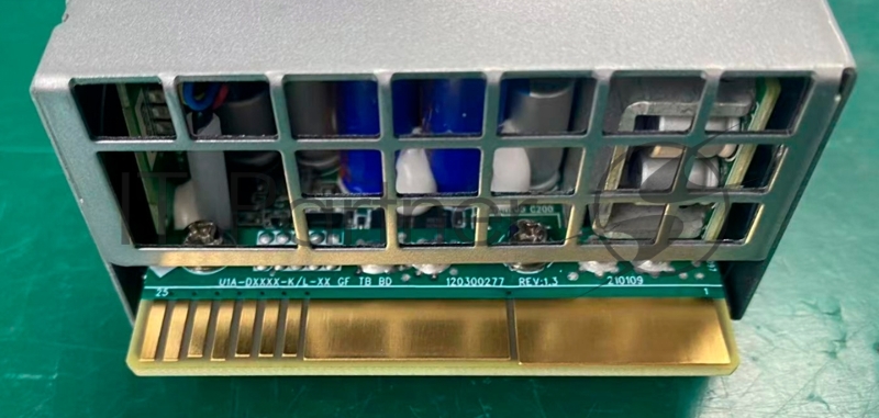 Блок питания серверный Server power supply Qdion Model U1A-D1300-L P/N:99MAD11300I1170114 CRPS 1U Module 1300W Efficiency 80 Plus Platinum, Gold Finger (option), Cable connector: C14