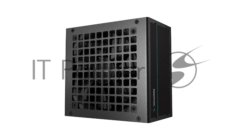 Блок питания 500Вт/ Блок питания DEEPCOOL PF500 R-PF500D-HA1B-CN, 500W, ATX2.4 80PLUS white, APFC, 20+4 pin, 4+4pin, 6xSata, 2xPCI-E (6+2pin), FAN 12CM, Кабель питания CN, Черный
