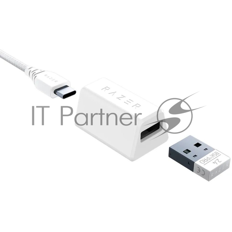 Мышь беспроводная/проводная Razer Basilisk V3 Pro 35K белый, 35000 dpi, радиоканал, Bluetooth, USB, кнопки - 11