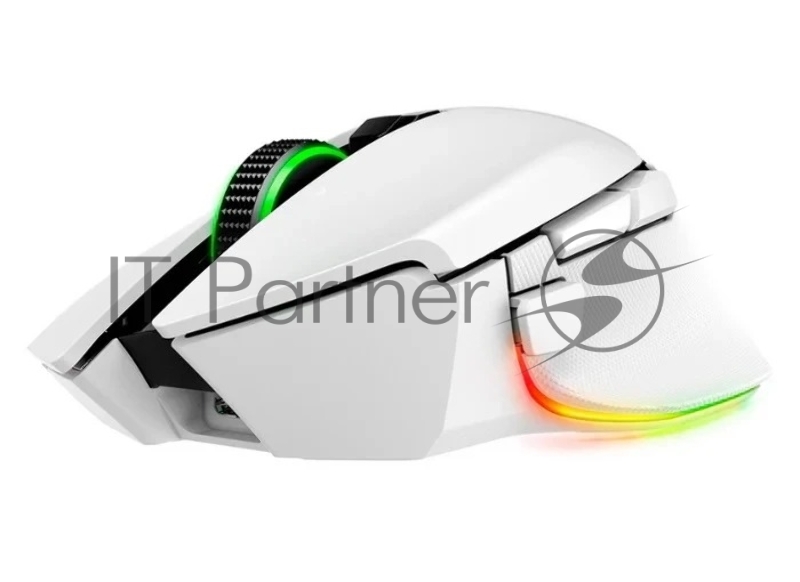 Мышь беспроводная/проводная Razer Basilisk V3 Pro 35K белый, 35000 dpi, радиоканал, Bluetooth, USB, кнопки - 11