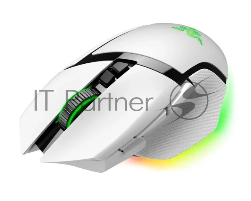Мышь беспроводная/проводная Razer Basilisk V3 Pro 35K белый, 35000 dpi, радиоканал, Bluetooth, USB, кнопки - 11