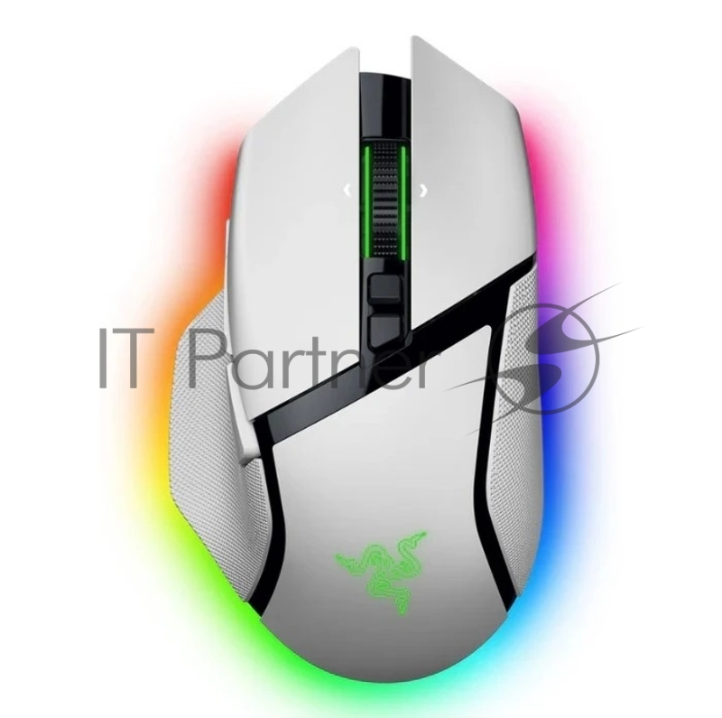 Мышь беспроводная/проводная Razer Basilisk V3 Pro 35K белый, 35000 dpi, радиоканал, Bluetooth, USB, кнопки - 11