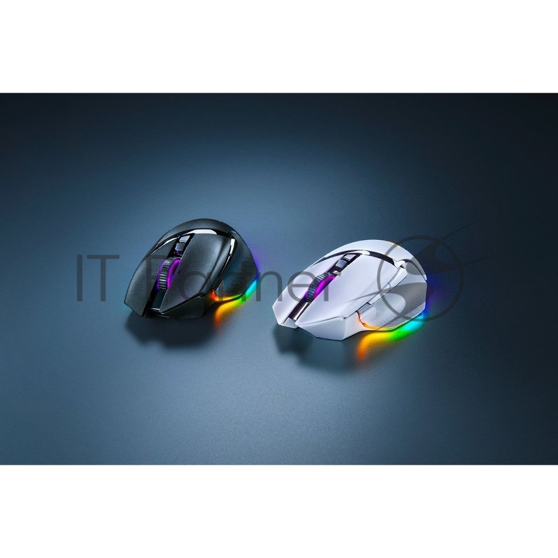 Мышь беспроводная/проводная Razer Basilisk V3 Pro 35K белый, 35000 dpi, радиоканал, Bluetooth, USB, кнопки - 11