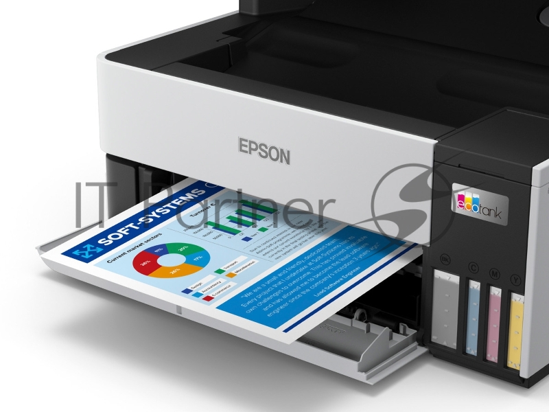 МФУ струйный Epson L6490 (C11CJ88405), A4, цветной, печ. до 17 стр/мин. (ч/б) до 9.5 стр/мин. (цвет), 1200 x 4800 dpi (печать) 1200x2400dpi (скан.), USB, RJ-45, Wi-Fi