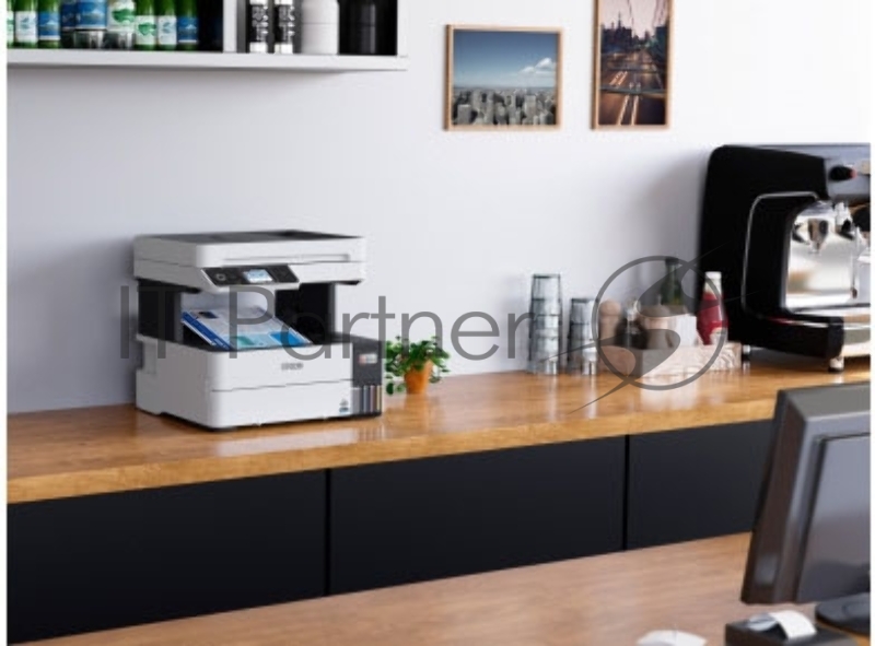 МФУ струйный Epson L6490 (C11CJ88405), A4, цветной, печ. до 17 стр/мин. (ч/б) до 9.5 стр/мин. (цвет), 1200 x 4800 dpi (печать) 1200x2400dpi (скан.), USB, RJ-45, Wi-Fi