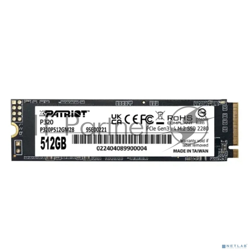 SSD жесткий диск M.2 2280 512GB P320 P320P512GM28 PATRIOT