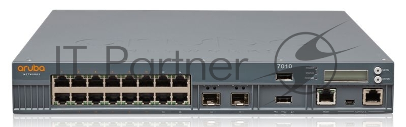 Контроллер HPE Aruba 7010 (RW) (JW678A) 10/100/1000BASE-TX