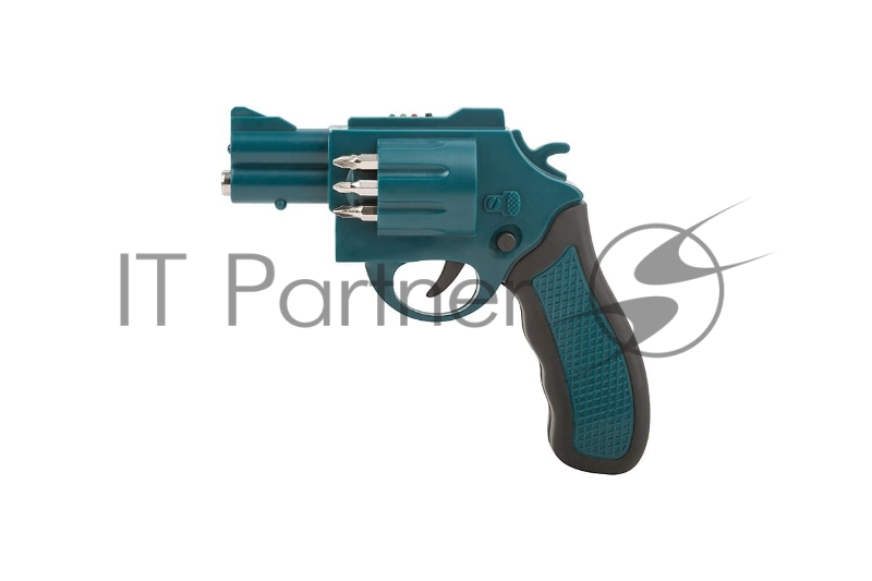 Отвертка аккумуляторная 3,6 В, 180 об/мин, 3 Нм, 1 (Li-Ion) 1,3 Ач, 3-5 ч., 0,5 кг, рез. накл., подсвет., индик., держ.бит, кор.