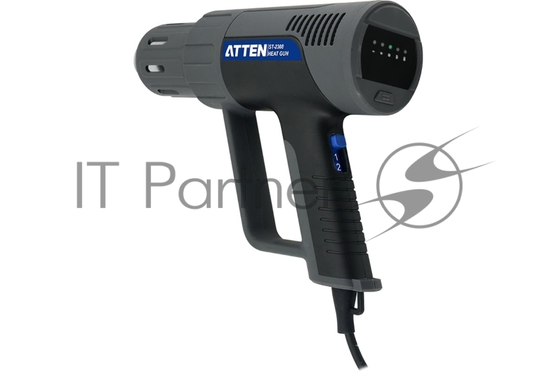 Ручной цифровой термофен ST-2308 230В, 2100 Вт, 50-650℃, светодиодное меню