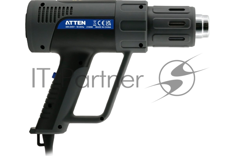 Ручной цифровой термофен ST-2308 230В, 2100 Вт, 50-650℃, светодиодное меню