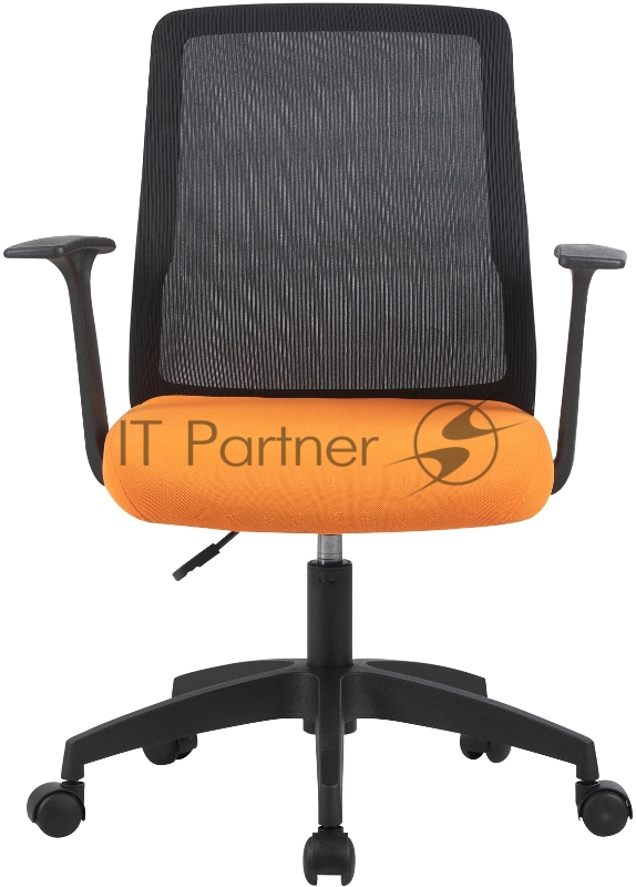 Кресло Cactus CS-MC222-BKOR черный сиденье оранжевый