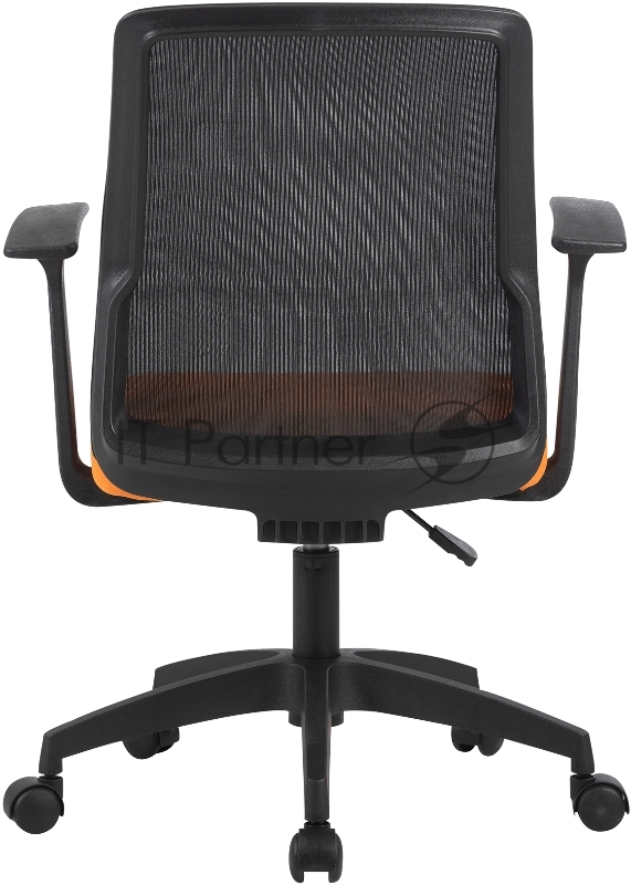 Кресло Cactus CS-MC222-BKOR черный сиденье оранжевый