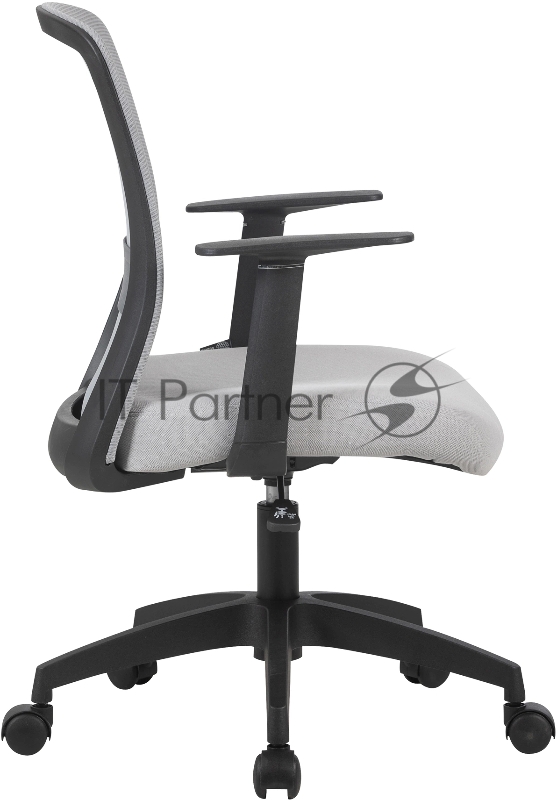 Кресло Cactus CS-MC333-GY серый сиденье серый сетка/ткань низк.спин. крестов. пластик пластик черный