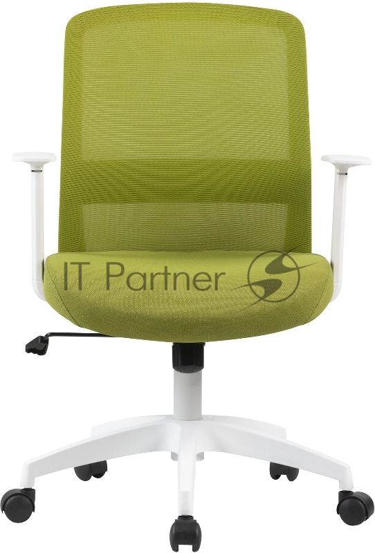 Кресло Cactus CS-WMC333-GN салатовый сиденье салатовый сетка/ткань низк.спин. крестов. пластик пластик белый