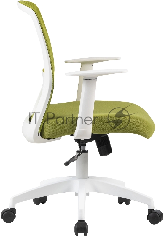 Кресло Cactus CS-WMC333-GN салатовый сиденье салатовый сетка/ткань низк.спин. крестов. пластик пластик белый