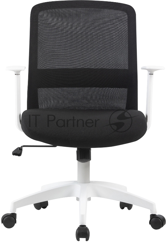 Кресло Cactus CS-WMC333-BK черный сиденье черный сетка/ткань низк.спин. крестов. пластик пластик белый