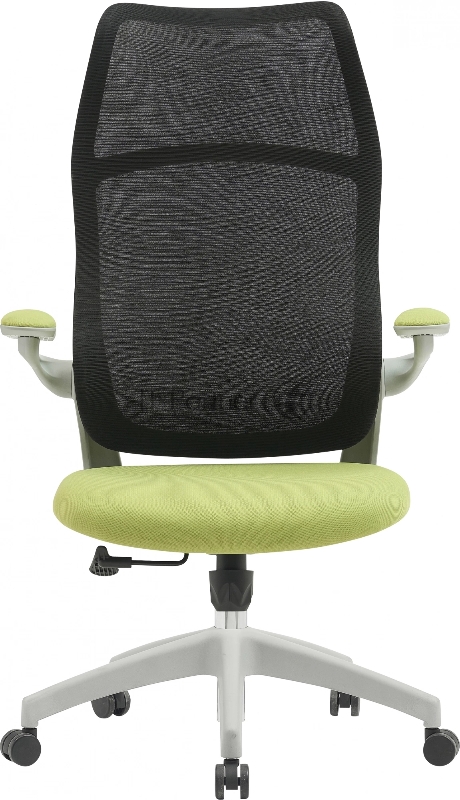 Кресло Cactus CS-GMC505-GYGN черный сиденье салатовый сетка/ткань крестов. пластик пластик серый