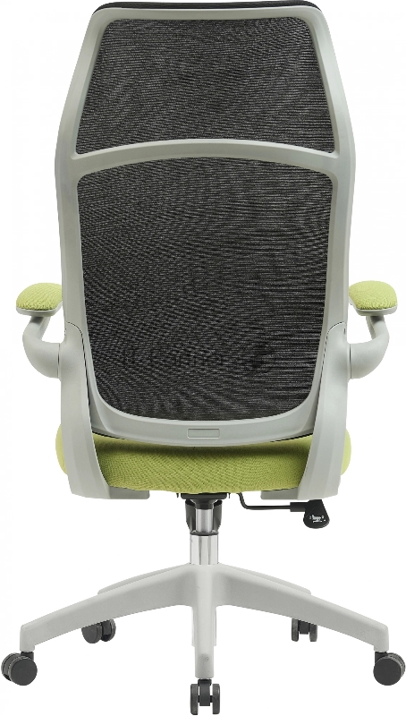 Кресло Cactus CS-GMC505-GYGN черный сиденье салатовый сетка/ткань крестов. пластик пластик серый