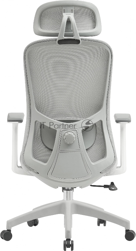 Кресло Cactus CS-GMC515-GY серый сиденье серый сетка/ткань с подголов. крестов. пластик пластик серый