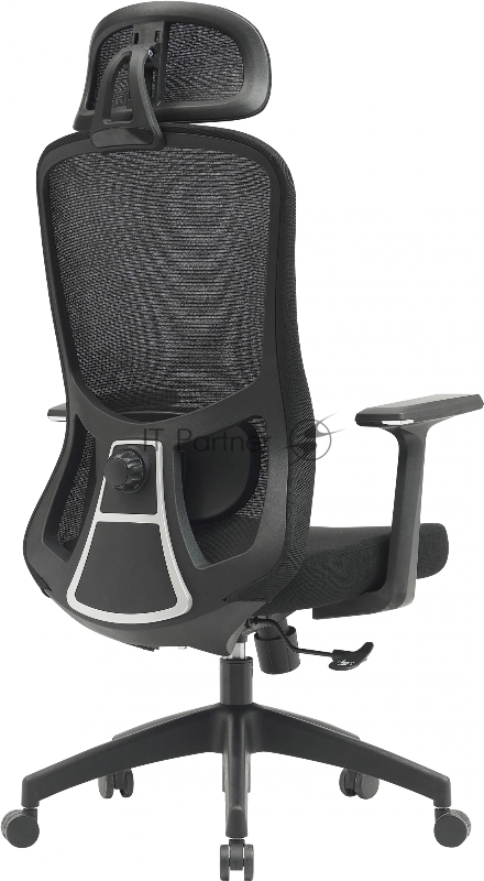 Кресло Cactus CS-MC515-BK черный сиденье черный сетка/ткань с подголов. крестов. пластик пластик черный