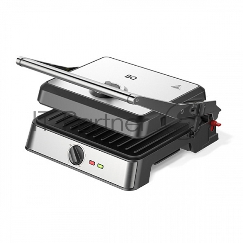 Электрический гриль BQ GR3007 Черный-стальной