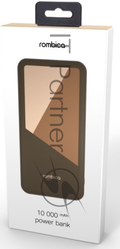 Аккумулятор USB 10000MAH 2C BRIGHT PB-00112 ROMBICA
