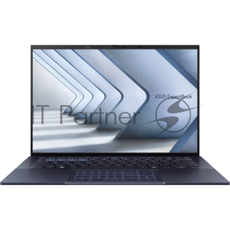 Ноутбук/ ASUS B9403CVAR-KM1220 14(2880x1800 OLED)/Intel Core 7 150U(1.8Ghz)/32768Mb/1024PCISS 1y/0.99kg/Star Black/DOS + магн корп NumberPad чехол кабель microHDMI--RJ45