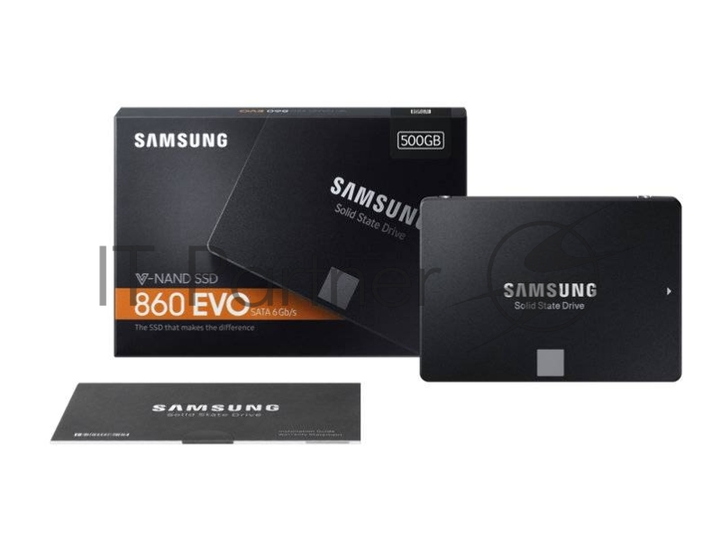 SSD диск 500ГБ 2.5 Samsung 860 EVO MZ-76E500BW (SATA III)