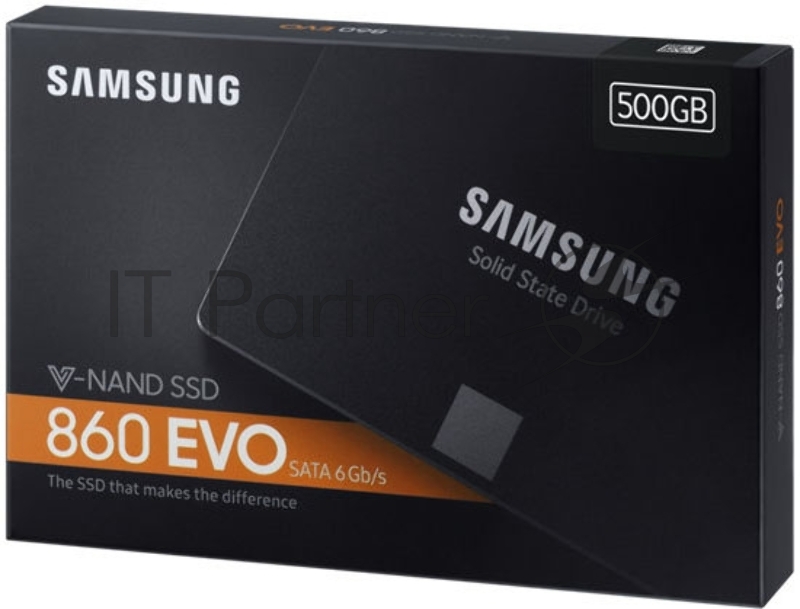 SSD диск 500ГБ 2.5 Samsung 860 EVO MZ-76E500BW (SATA III)