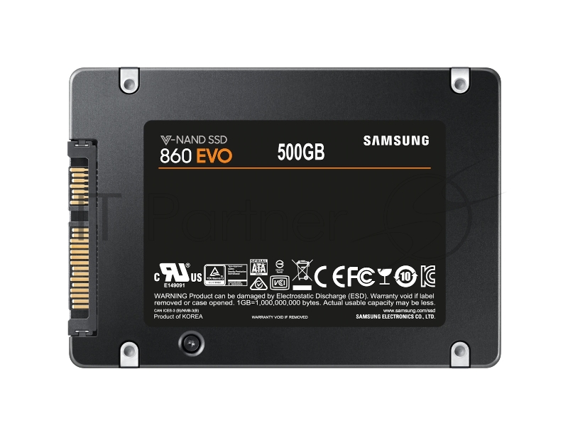 SSD диск 500ГБ 2.5 Samsung 860 EVO MZ-76E500BW (SATA III)