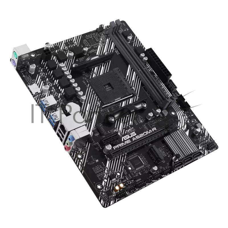 Материнская плата ASUS PRIME A520M-R, AM4, AMD A520, 2xDDR4, 4xSATA, 1xM.2, 1xPCI-E 3.0 x16, 1xPCI-E x1, 1xHDMI, 1x 1Gb LAN, 2xUSB-A 2.0, 4xUSB-A 3.2 Gen 1, 3x3.5 мм, 7.1, Micro-ATX