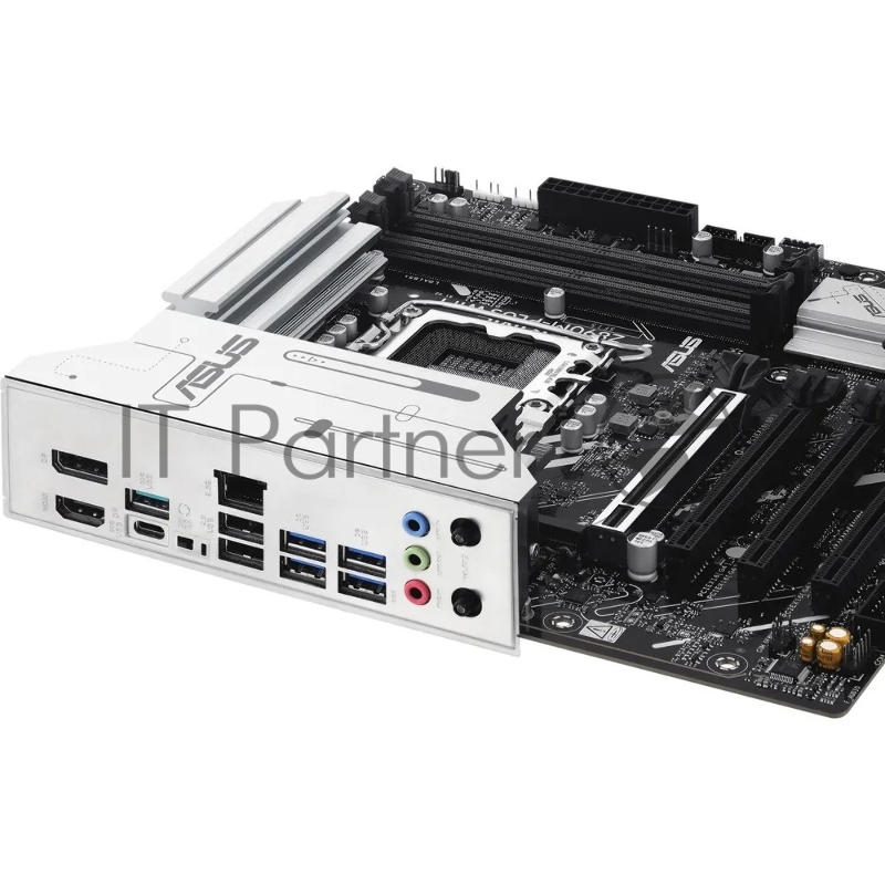 Материнская плата/ MB ASUS INTEL Z890 s1851, 4xDDR5(192GB), 1xPCIe 5.0x16, 3xPCIe 4.0x16, 1xLAN (2.5GbE), Wi-Fi, BT, 6xSATA 6Gb/s, 3xM.2, 1xUSB-C, 7xUSB 3.2, mATX, 90MB1J80-M0EAY0