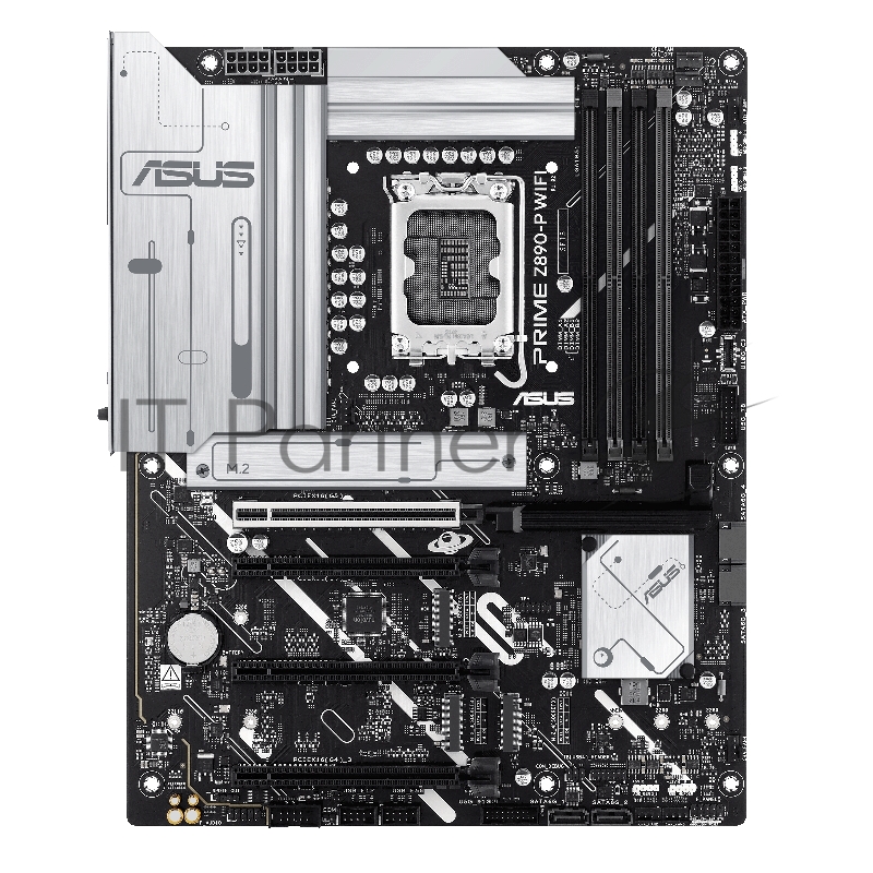 Материнская плата/ MB ASUS INTEL Z890 s1851, 4xDDR5(192GB), 1xPCIe 5.0x16, 3xPCIe 4.0x16, 1xLAN (2.5GbE), Wi-Fi, BT, 4xSATA 6Gb/s, 4xM.2, 1xThunderbolt 4 (USB-C), 7xUSB 3.2, ATX, 90MB1I70-M0EAY0