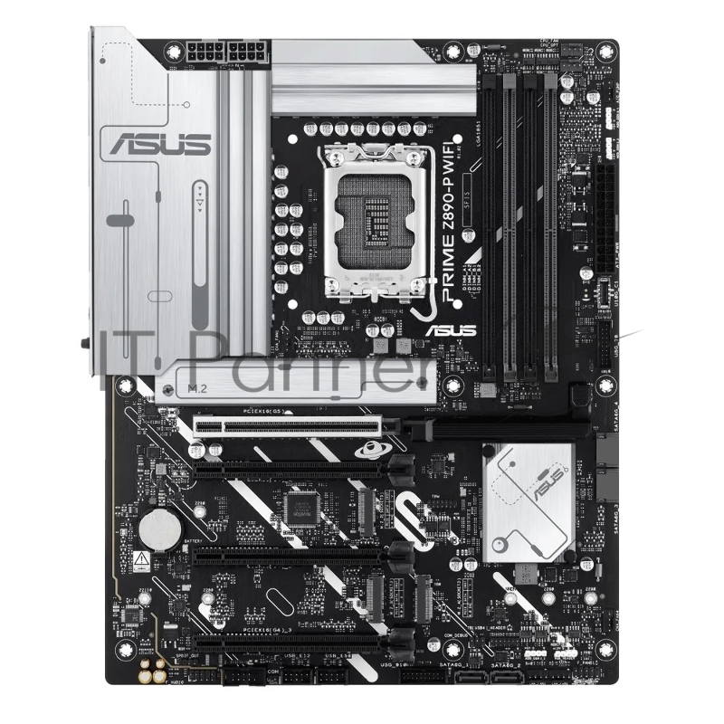 Материнская плата/ MB ASUS INTEL Z890 s1851, 4xDDR5(192GB), 1xPCIe 5.0x16, 3xPCIe 4.0x16, 1xLAN (2.5GbE), Wi-Fi, BT, 4xSATA 6Gb/s, 4xM.2, 1xThunderbolt 4 (USB-C), 7xUSB 3.2, ATX, 90MB1I70-M0EAY0