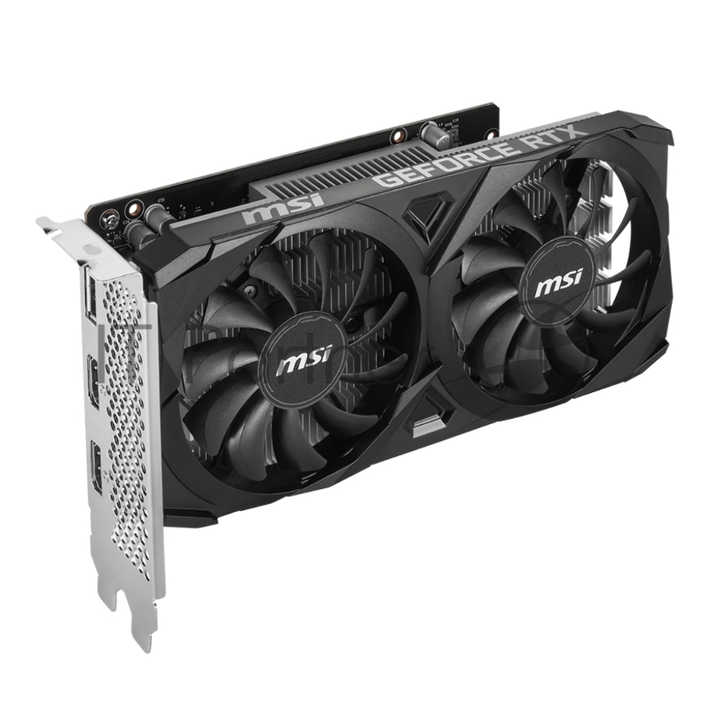 Видеокарта MSI NVIDIA GeForce RTX 3050 VENTUS 2X E 6G OC 6GB, GDDR6/96-bit, PCIe 4.0, 2xHDMI 2.1, 1xDP, 2.1-slot
