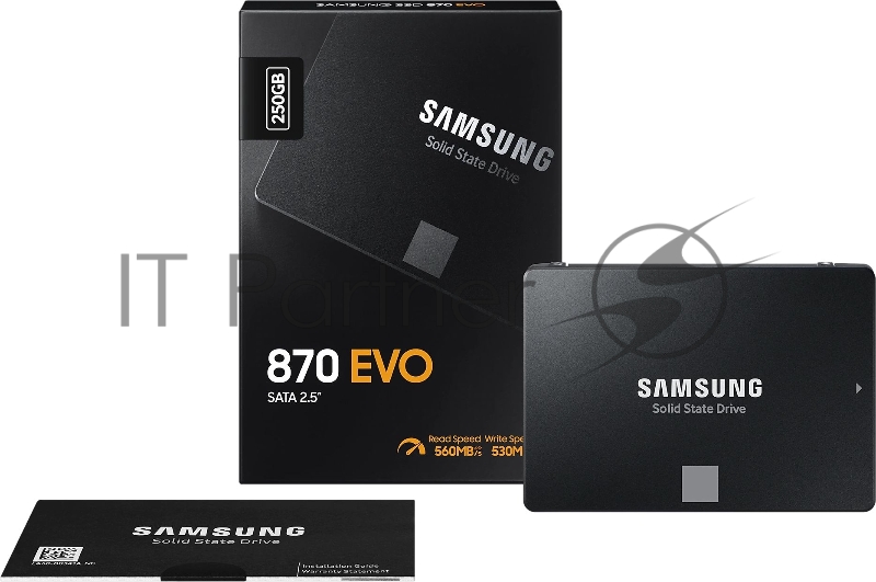 Накопитель SSD Samsung 250Gb 870 EVO MZ-77E250B/EU/CN