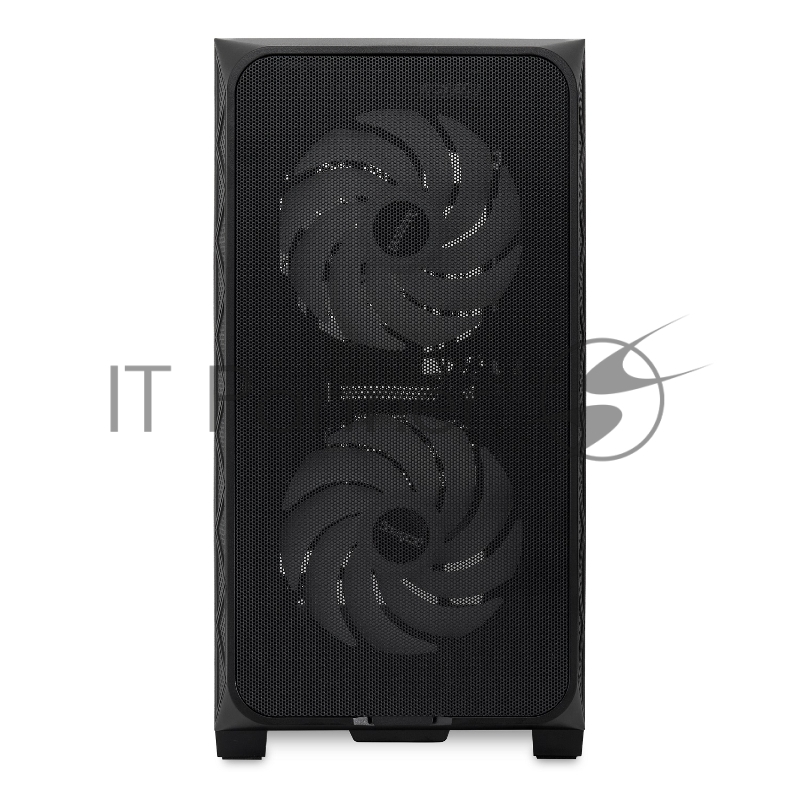 Корпус без блока питания/ HSPD M321, Mesh Mini-tower, Black, slide TG, 0.45 SPCC, 2x140mm ARGB+1x120mm ARGB mATX, mITX 160/340/184mm 2x2.5, 2x3.5, 4xPCI 2xUSB-A 3.0, 1xUSB-A 1.0 390x200x385mm